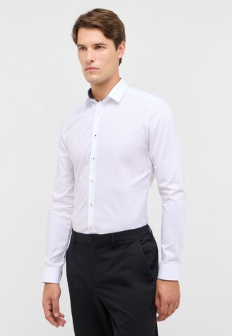 ETERNA Slim Fit Businesshemd in Weiß: Vorderseite