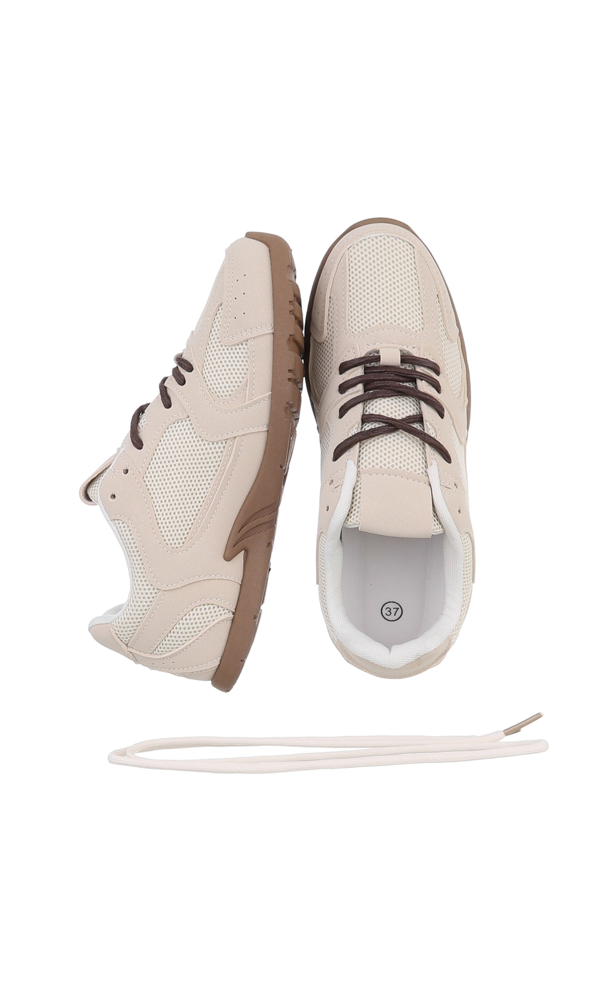 Ital-Design Sneaker in Beige