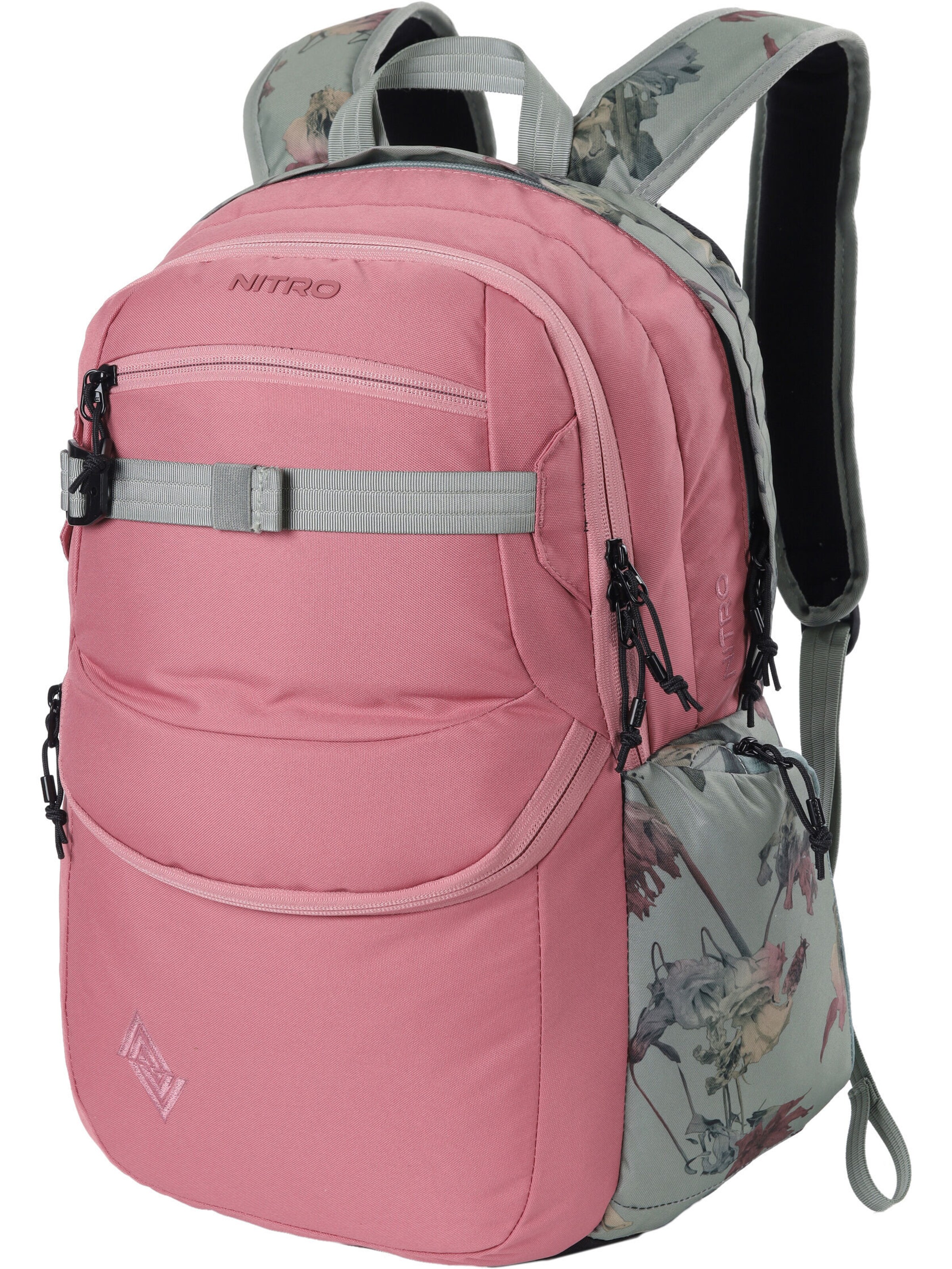 NITRO Backpack 'Future Hero' in Red: front