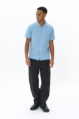 Matinique Regular fit Overhemd 'Trostol' in Blauw
