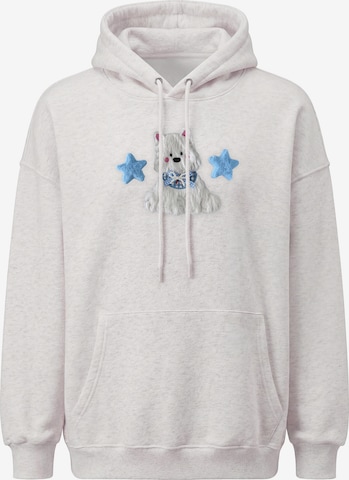 MYMO - Sudadera en blanco: frente