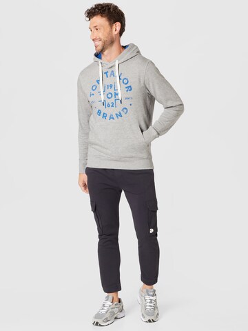 TOM TAILOR Sweatshirt in Grau