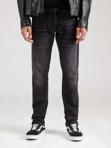 MUSTANG Slimfit Jeans 'Oregon' in Schwarz: Vorderseite