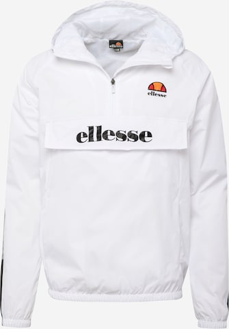 ELLESSE Αθλητικό μπουφάν 'Fuma' σε λευκό: μπροστά