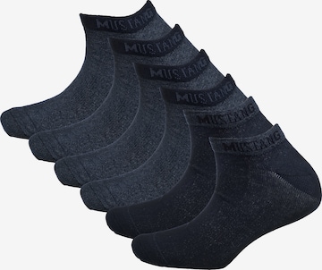 MUSTANG Socks in Blue: front