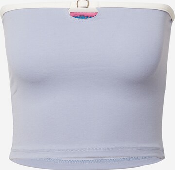 Edikted Top 'Colby' in Blauw: voorkant