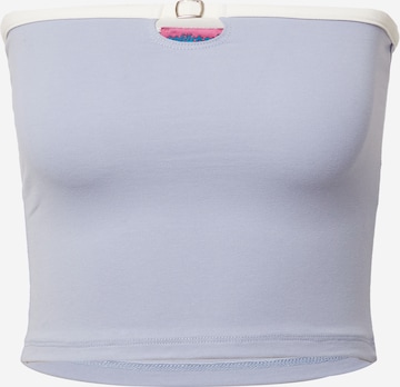 Edikted Top 'Colby' in Blauw: voorkant