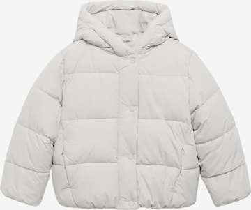MANGO KIDS Kurtka zimowa 'Tina' w kolorze szary: przód