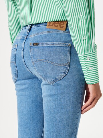 Lee Regular Jeans 'Marion Straight' in Blau