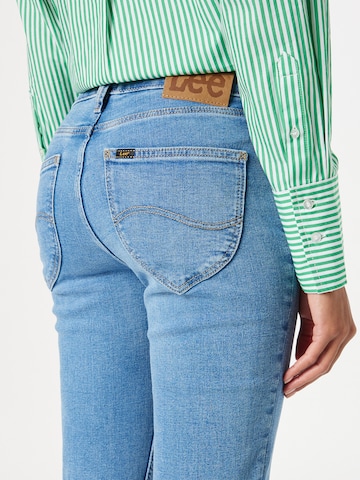 Lee regular Jeans 'Marion Straight' i blå