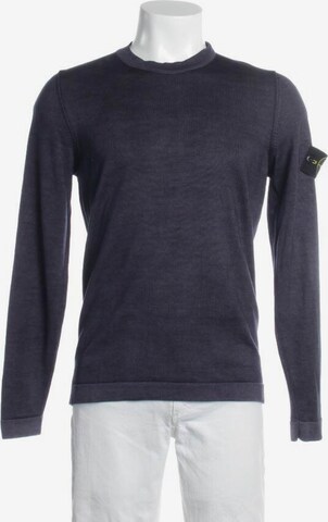 Stone Island Pullover / Strickjacke S in Blau: predná strana