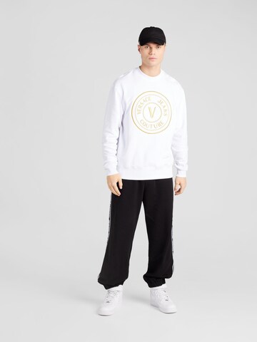 Sweat-shirt '76UP306' Versace Jeans Couture en blanc