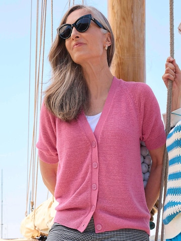 Cardigan Goldner en rose