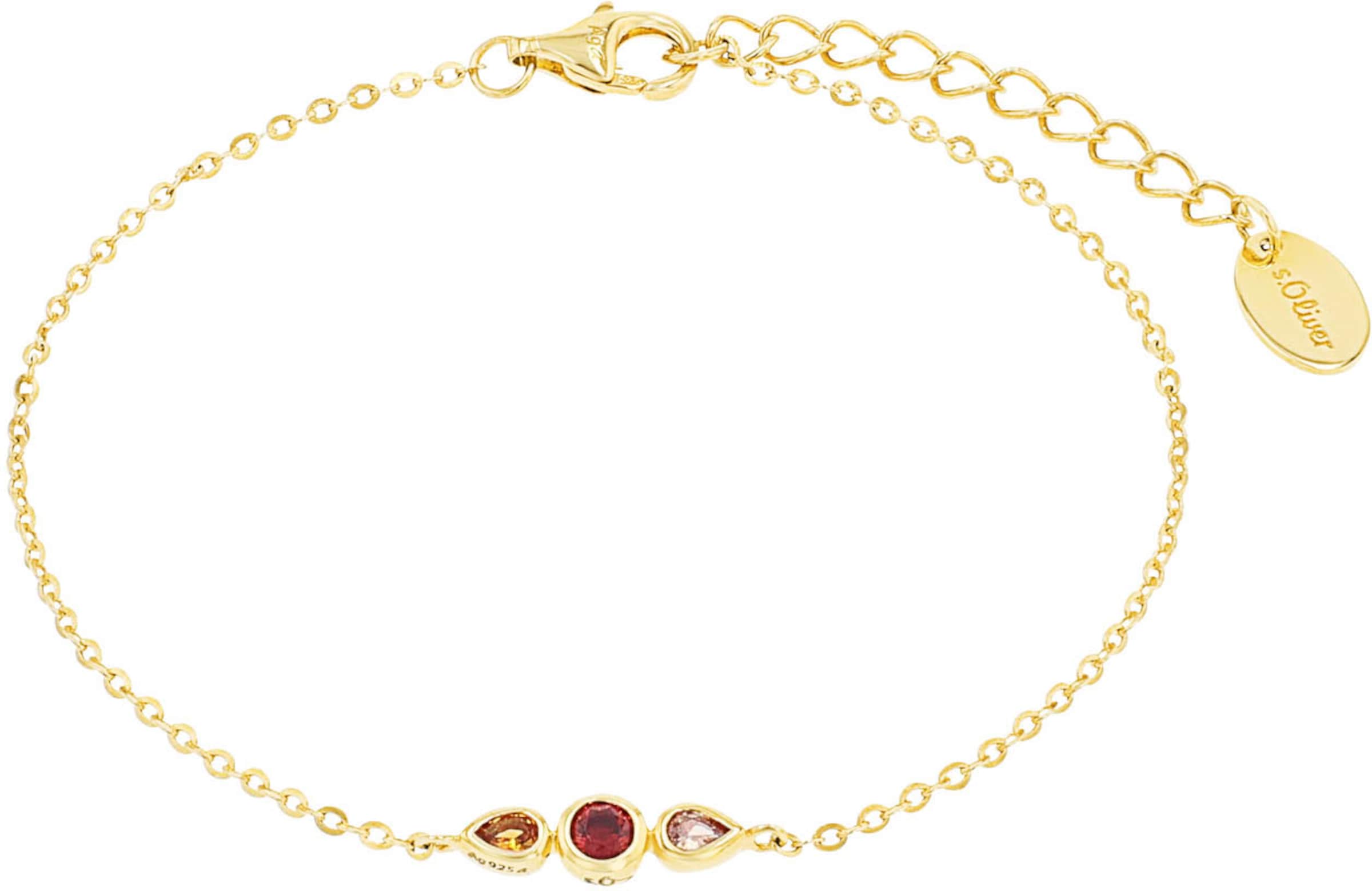 s.Oliver Bracelet in Gold: front