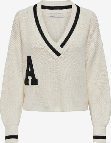 ONLY Sweater 'Coleen' in White: front