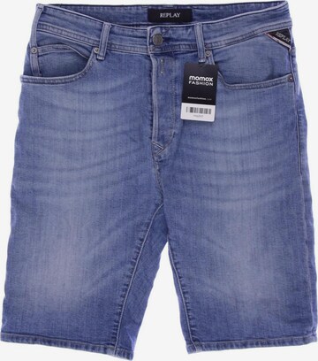 REPLAY Shorts in 31 in Blue: front