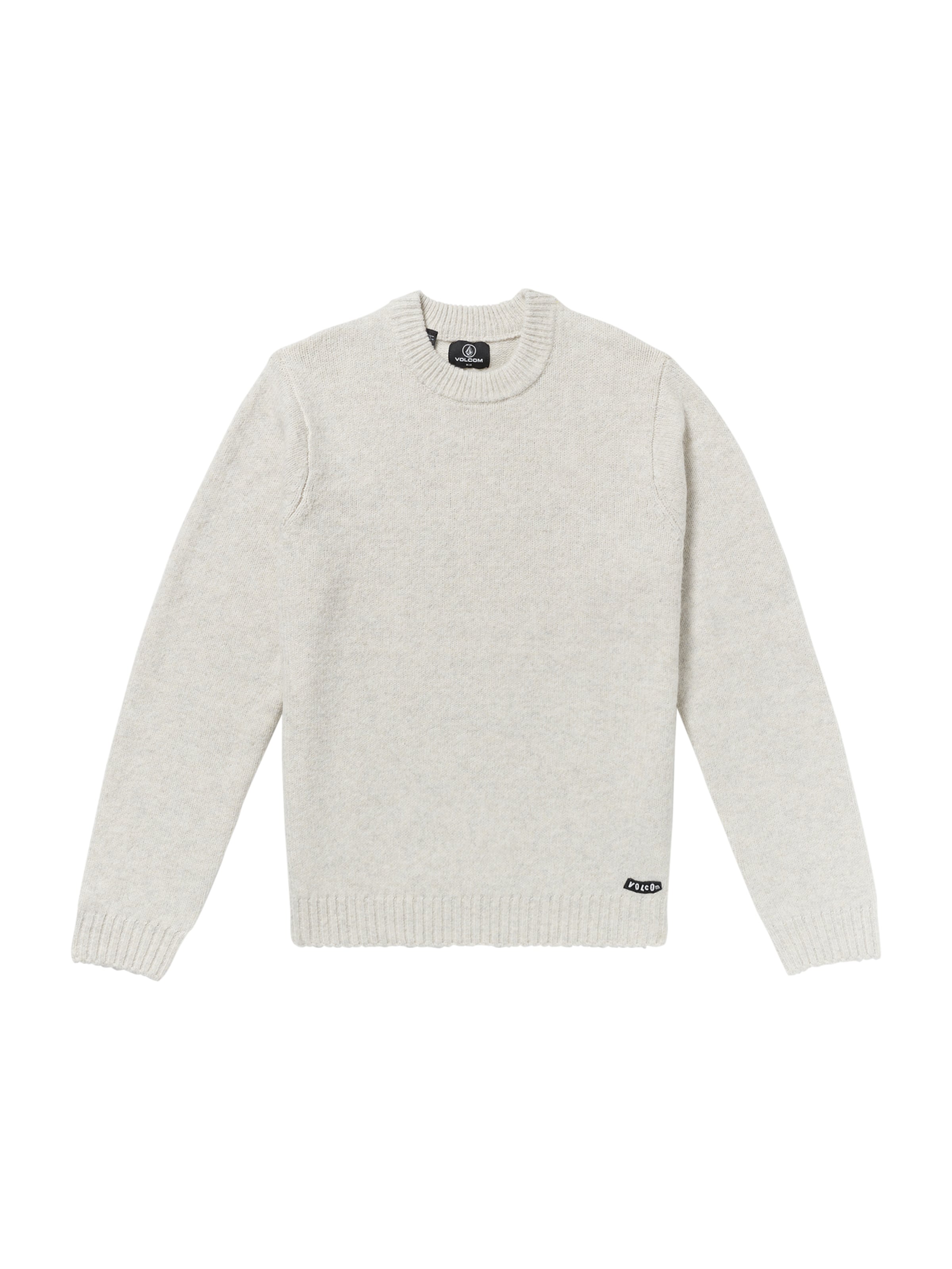 Volcom Sweatshirt 'EDMONDER II' in Wit: voorkant