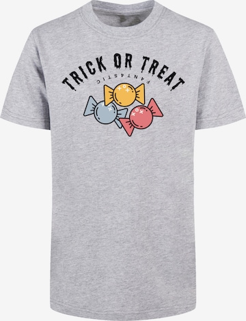 F4NT4STIC Shirt in Grey: front