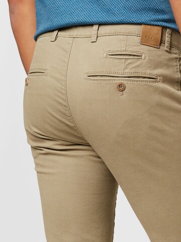 BRAX Slimfit Hose 'Fabio' in Beige