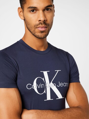 Calvin Klein Jeans Koszulka w kolorze niebieski