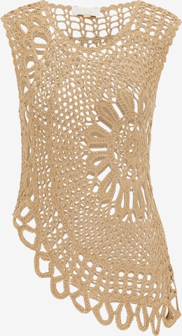 usha FESTIVAL Top in Beige: predná strana