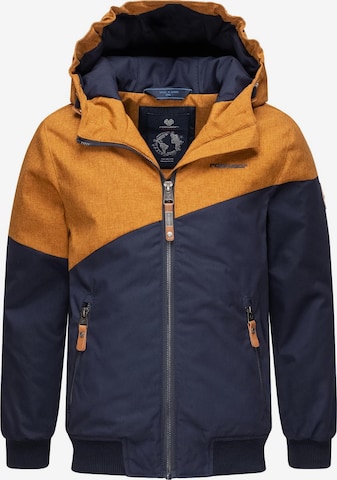 Ragwear Between-season jacket in Orange: front