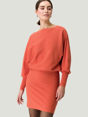 Pull-over zero en orange : devant