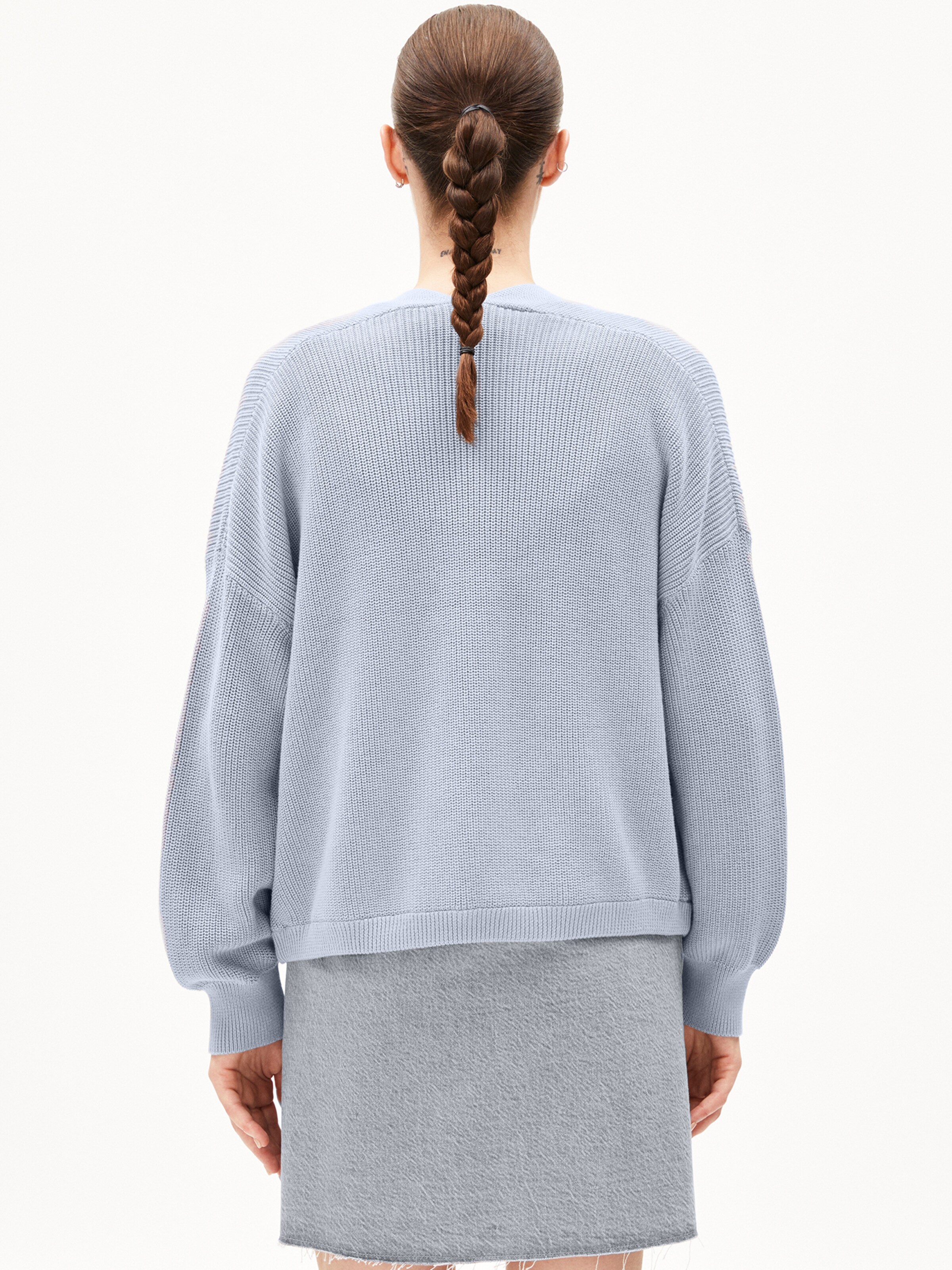 ARMEDANGELS Knit cardigan ' VILDAANAS ' in Blue