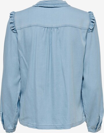 ONLY Bluse 'LUKA' in Blau