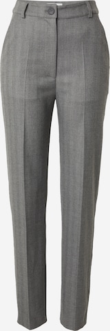 RÆRE by Lorena Rae Slim fit Trousers with creases 'Kim Tall' in Grey: front