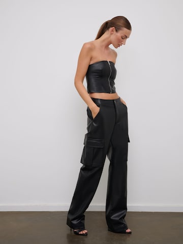 RÆRE by Lorena Rae Regular Cargo Pants 'Selma Tall' in Black