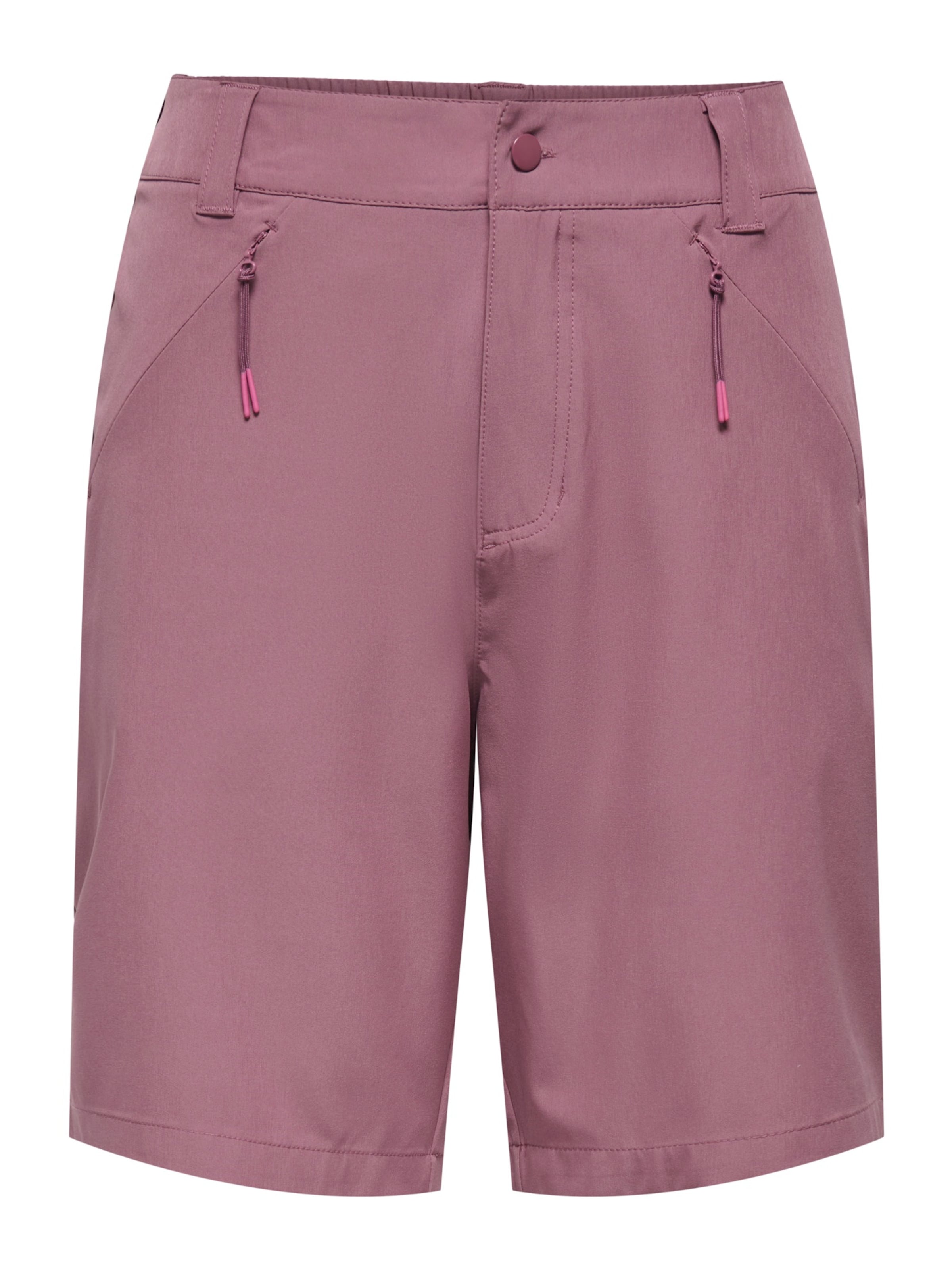 ONLY PLAY Regularen Outdoor hlače 'ONPWALK' | roza barva: sprednja stran
