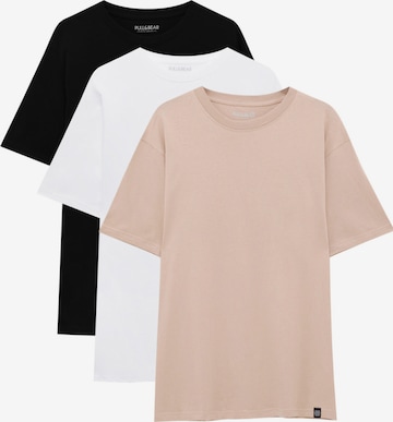 Pull&Bear T-shirt i rosa: framsida