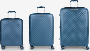 Ensemble de bagages 'Queens' Gabol en bleu : devant