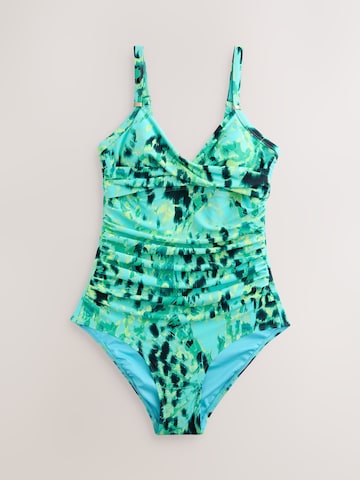 Next Triangle Shaping swimsuit in Blue