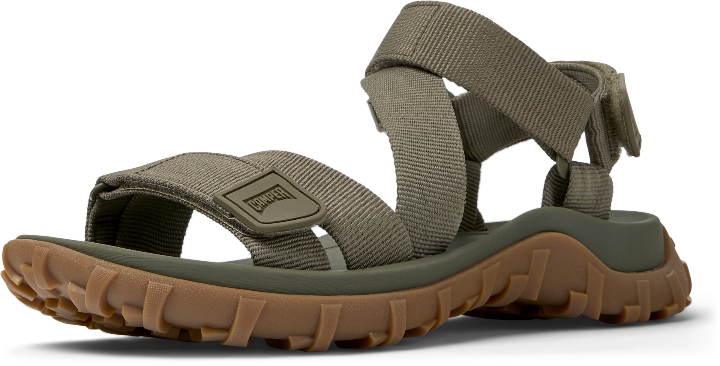 CAMPER Sandal 'Drift Trail' in Green: front