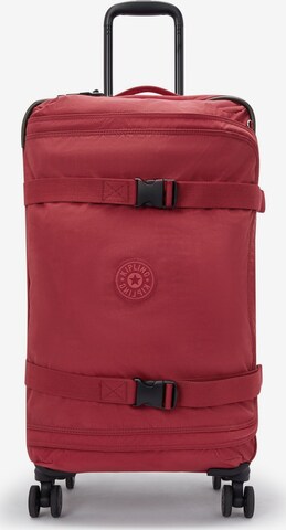 Trolley 'Spontaneous M' di KIPLING in rosso: frontale