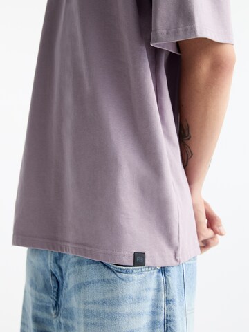 T-Shirt Pull&Bear en violet