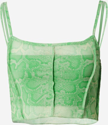 VIERVIER Top 'Malena' in Green: front