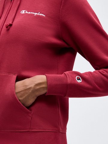 Champion Authentic Athletic Apparel Sweat jacket in Red