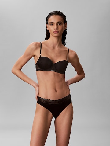 Calvin Klein Push-up BH in Zwart: voorkant