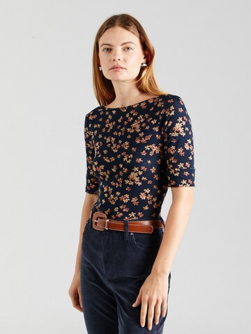 T-shirt 'JUDY' Lauren Ralph Lauren en bleu : devant