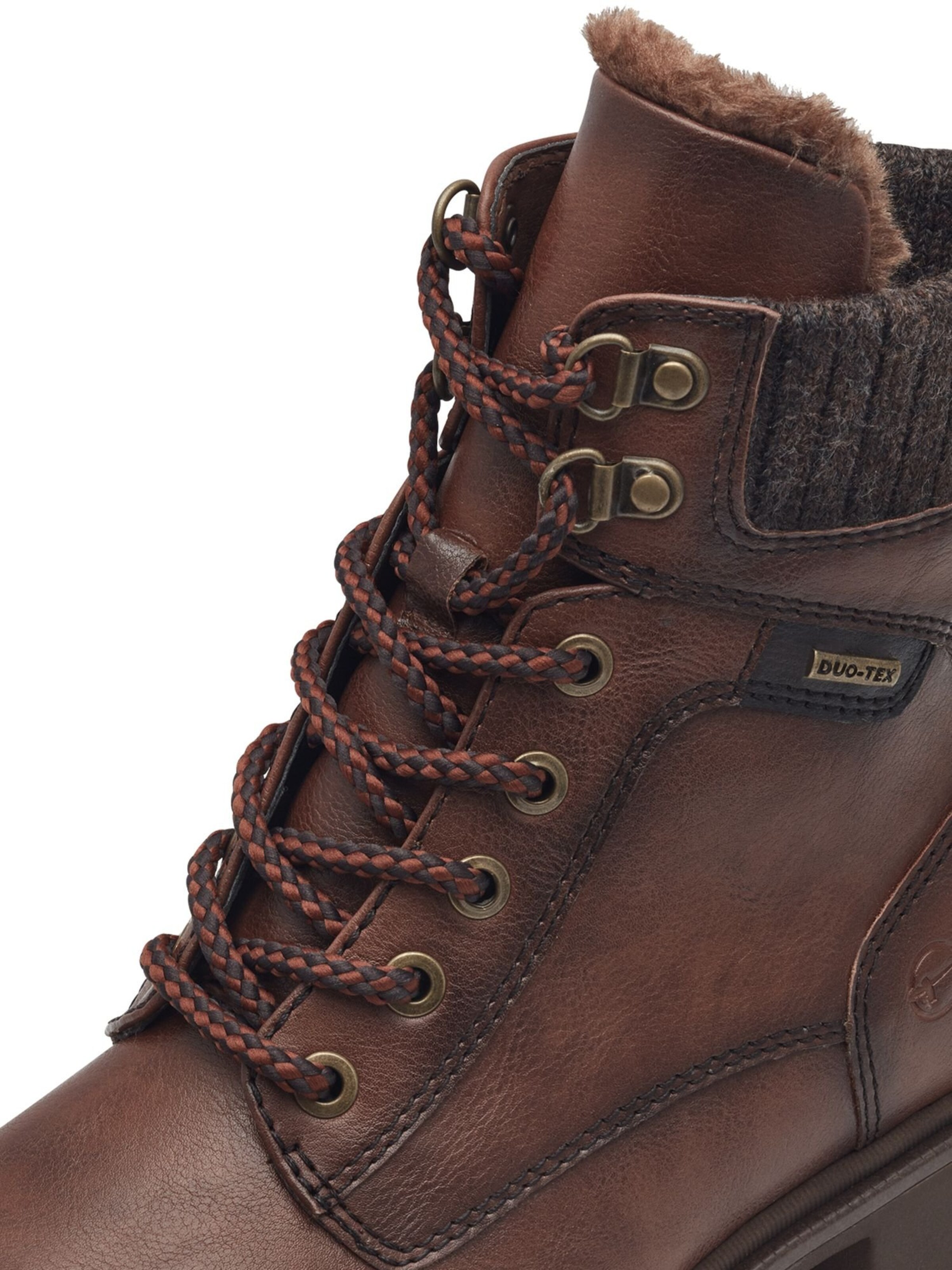 Tamaris Lace-up boot in Brown