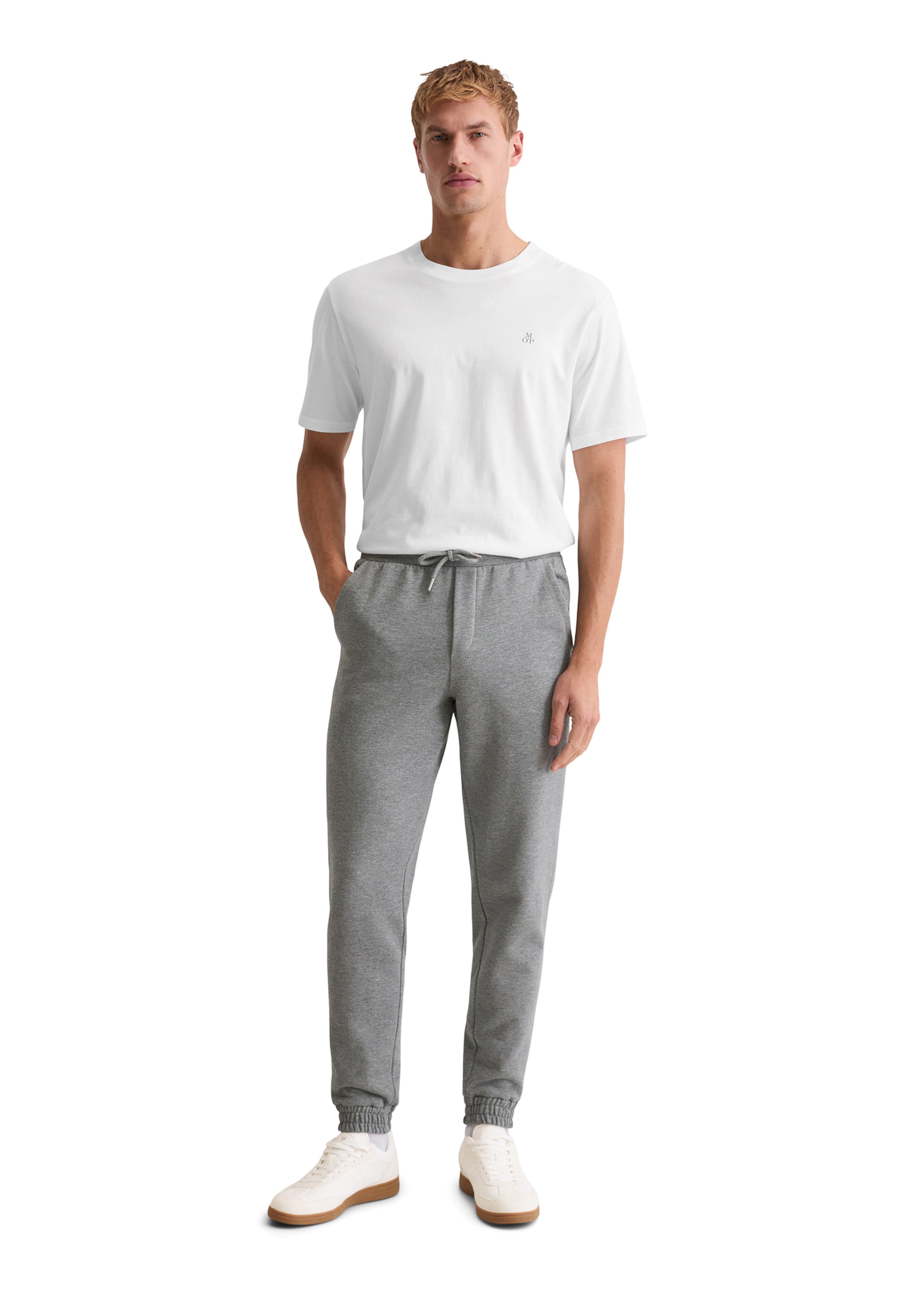 Marc O'Polo Tapered Pants in Grey