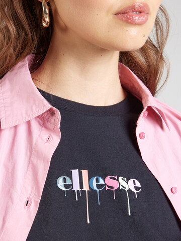 ELLESSE Shirt 'Station' in Zwart
