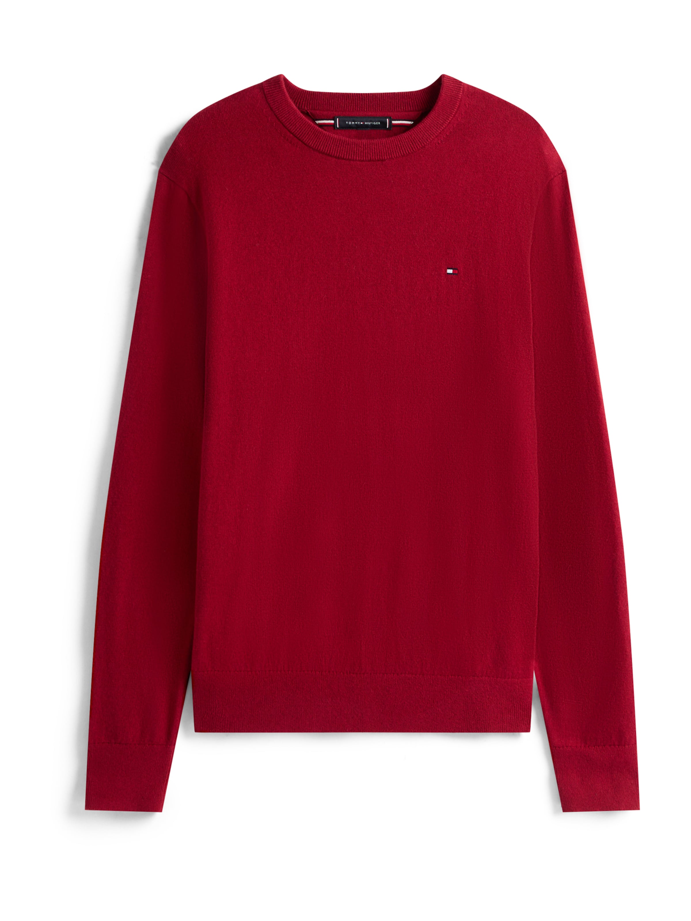 Pull-over TOMMY HILFIGER en rouge : devant