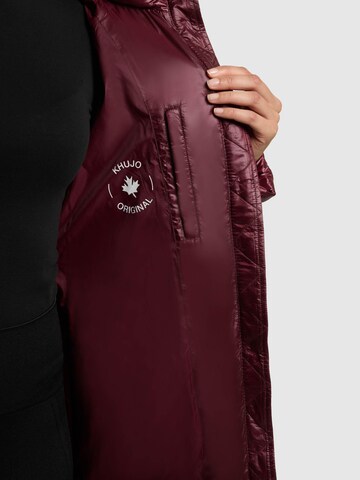khujo Wintermantel 'Tonia' in Rood