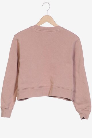 Organic Basics Sweatshirt & Zip-Up Hoodie in M in Pink