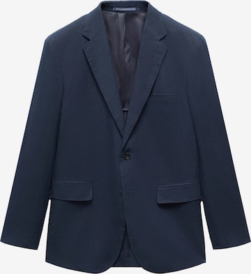 MANGO MAN Regular Fit Pikkutakki 'Amafi' värissä sininen: etupuoli