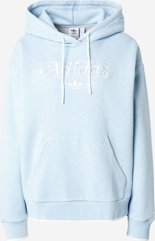 Adidas light blue hoodie womens on sale